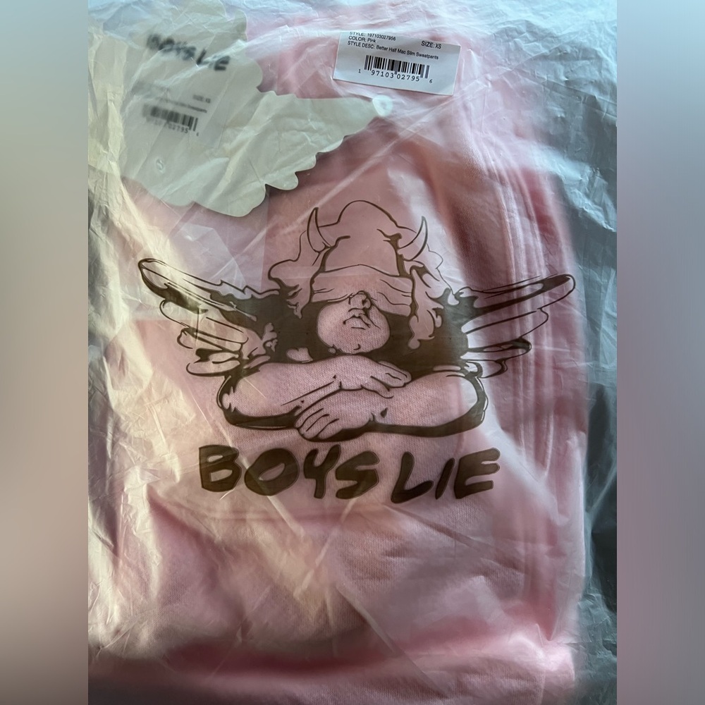 * SOLD * BOYS LIE BETTER HALF MAC SLIM SWEATPANTS - Picture 5 of 5